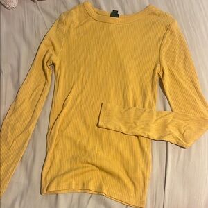 Wild Fable Yellow Long Sleeve Tee